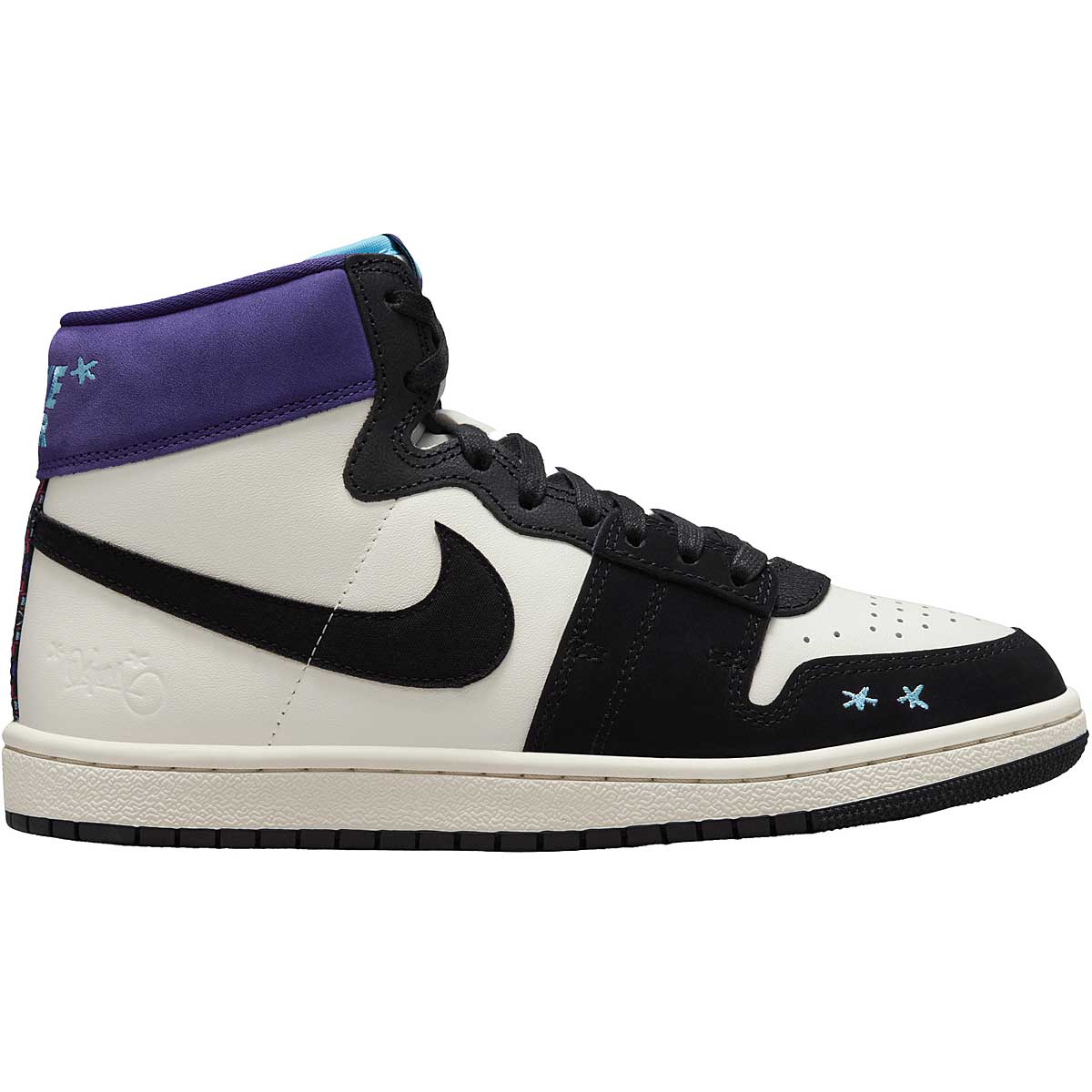 Jordan Wmns Jordan Air Ship Pe Sp Opium, Sail/blue Chill-black-court Purple EU44 1/2 UK9+ US12