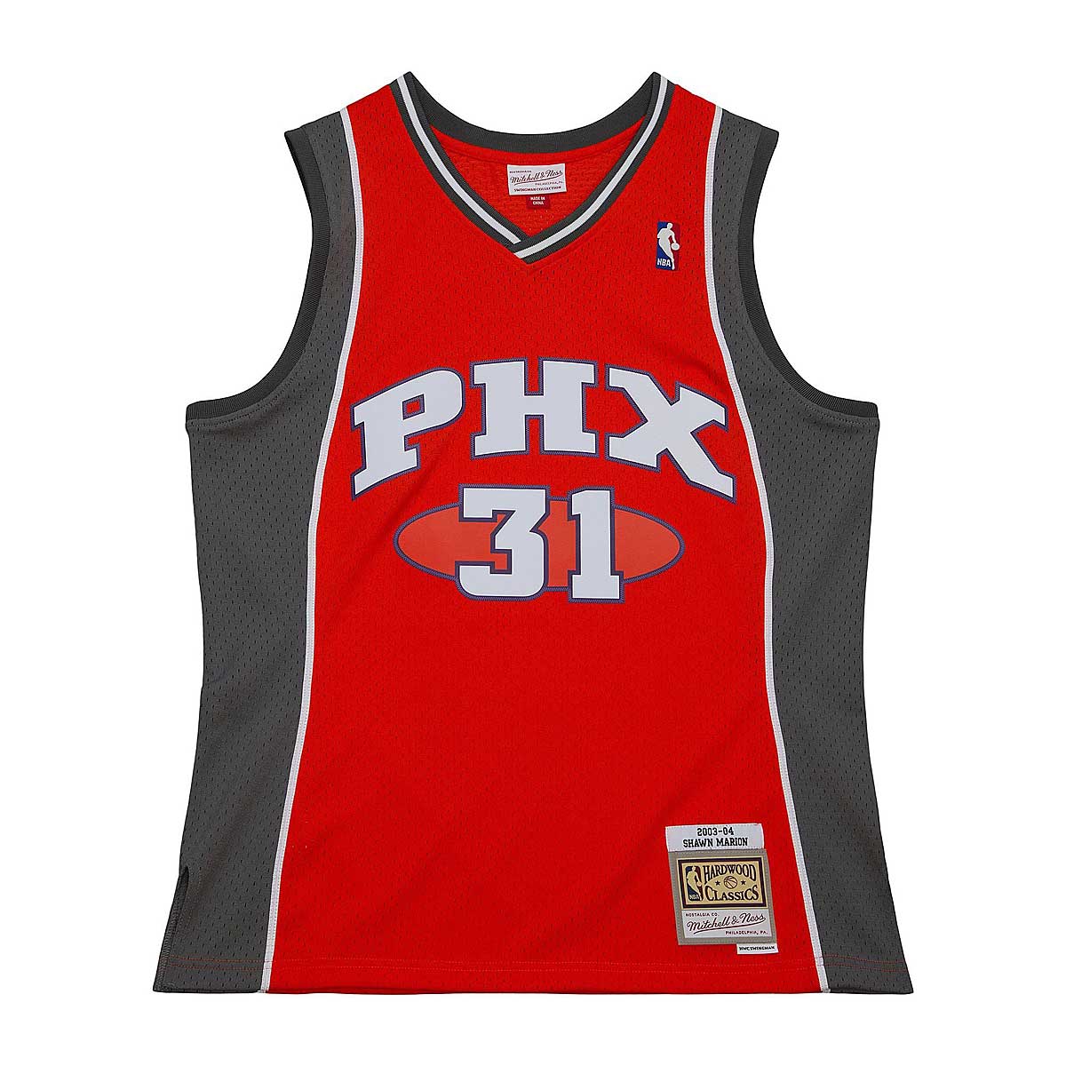 Mitchell And Ness NBA Alt. Orange Jersey Phoenix Suns 2003 Shawn Marion, Orange