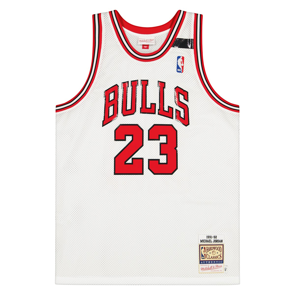 Mitchell & Ness NBA Authentic Jersey Chicago Bulls Road Finals 1997-98  Michael Jordan #23 Red - red