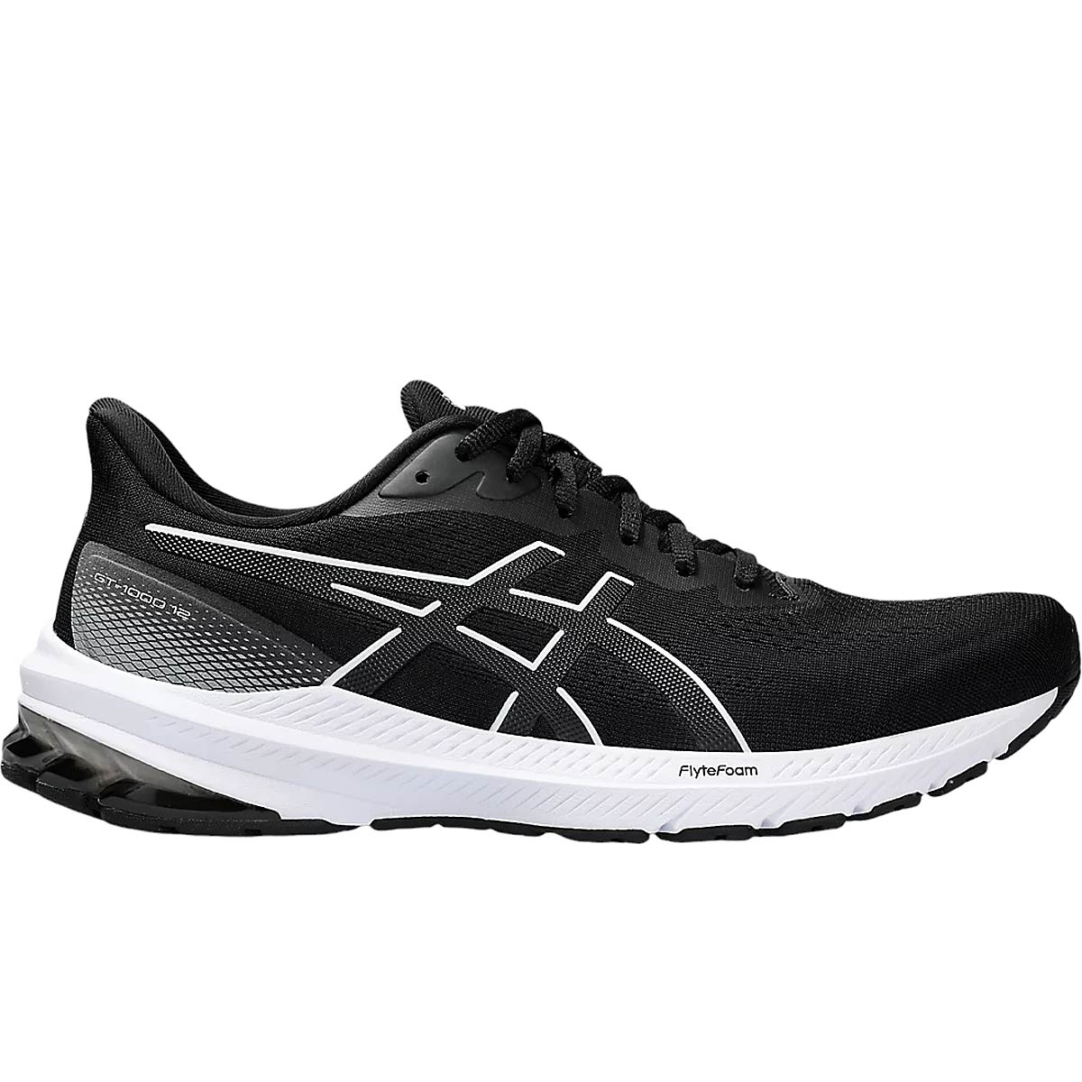 Asics Gt-1000 12, Schwarz/weiß EU43 1/2