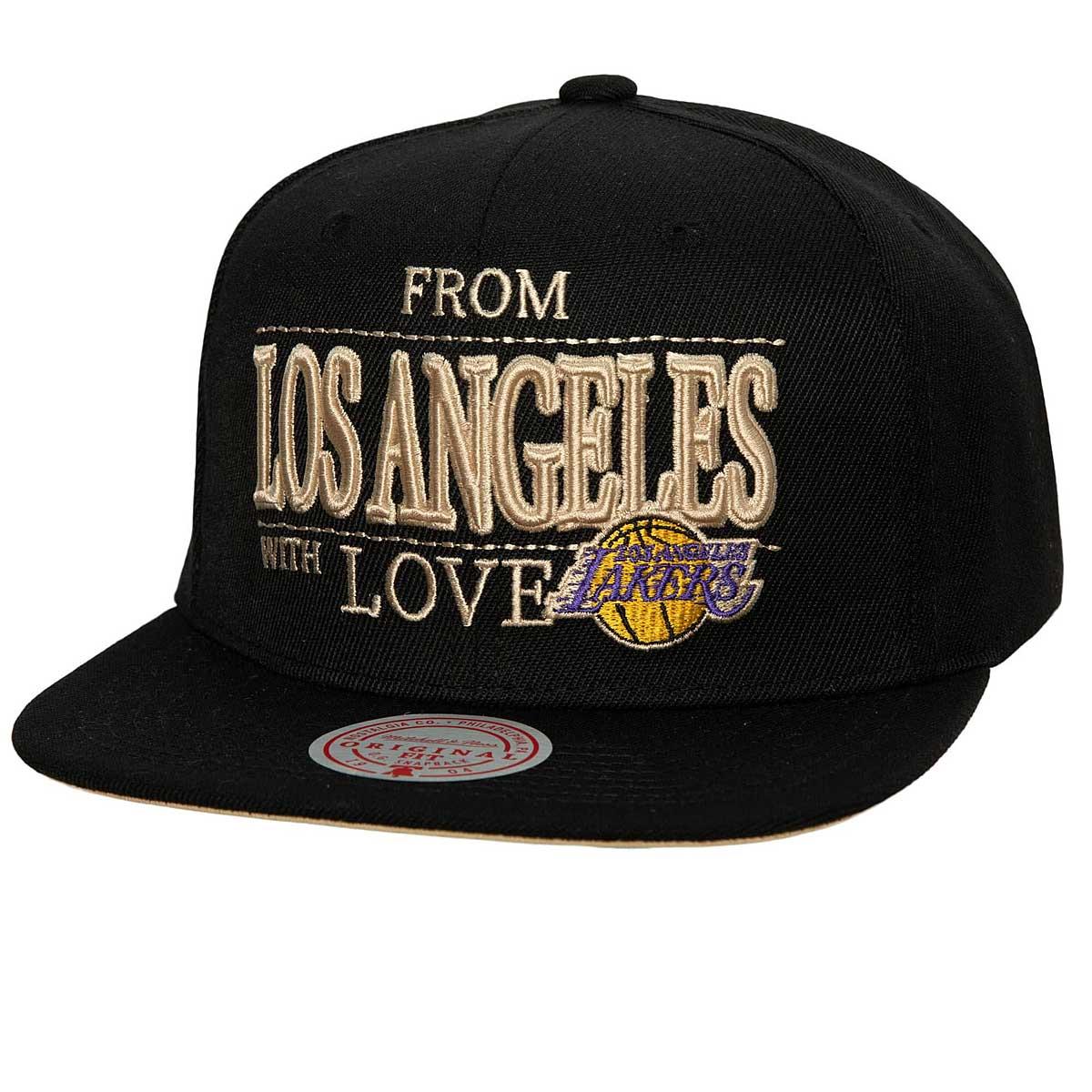 Mitchell & Ness Los Angeles Lakers Snapback Cap (black)