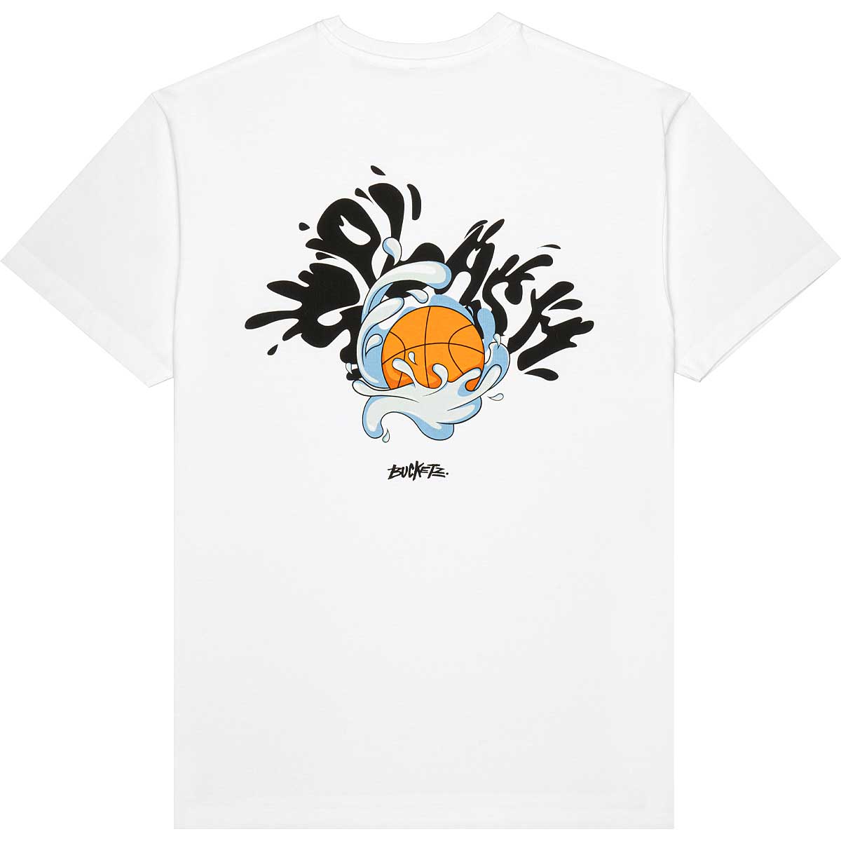 Bucketz Splash T-shirt, Weiß