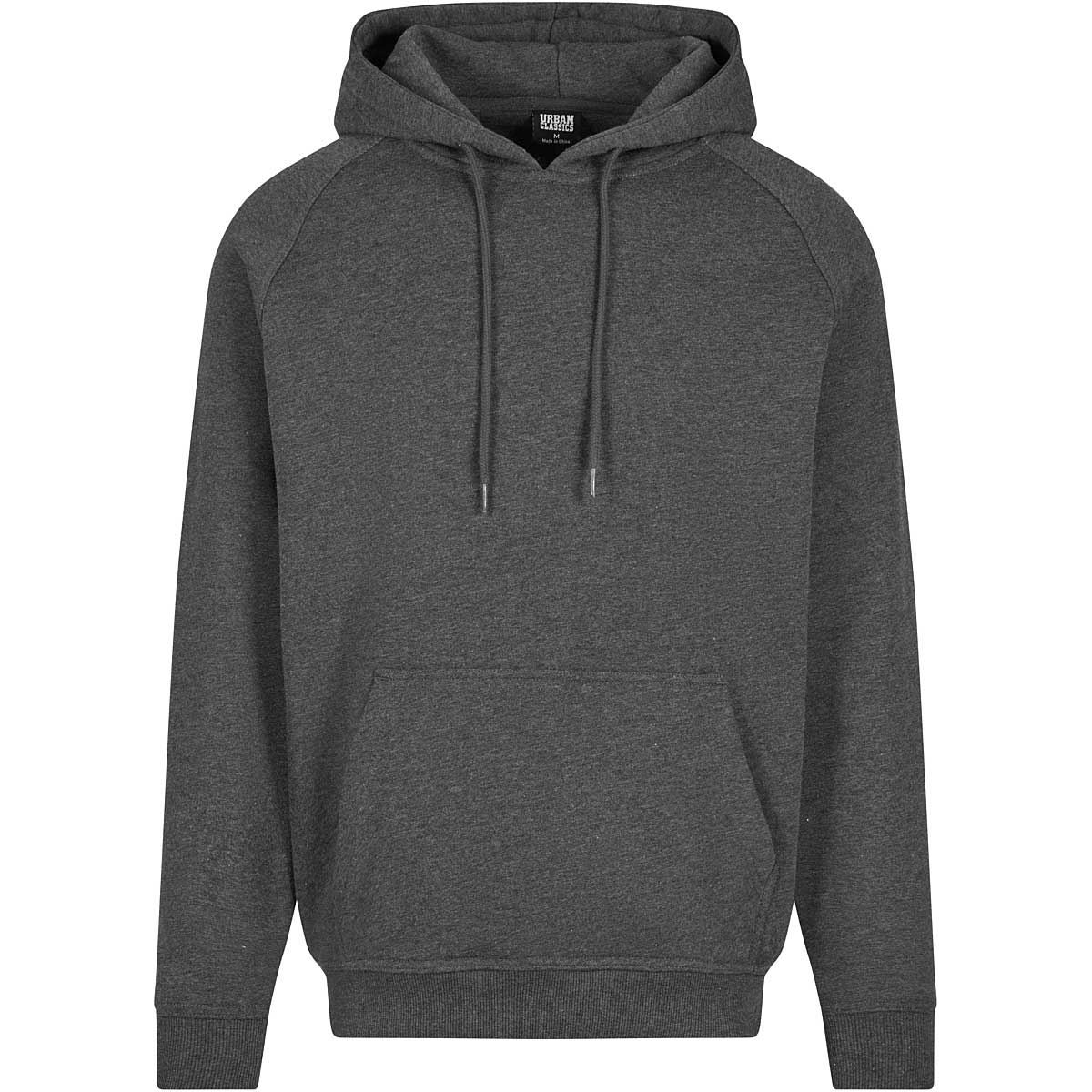 Urban Classics Blank Hoody, Schwarz/schwarz