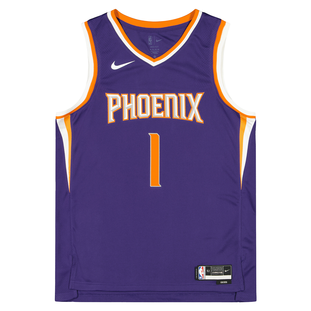 Men's Phoenix Suns Jersey, Devin Booker Basketball Uniform #1