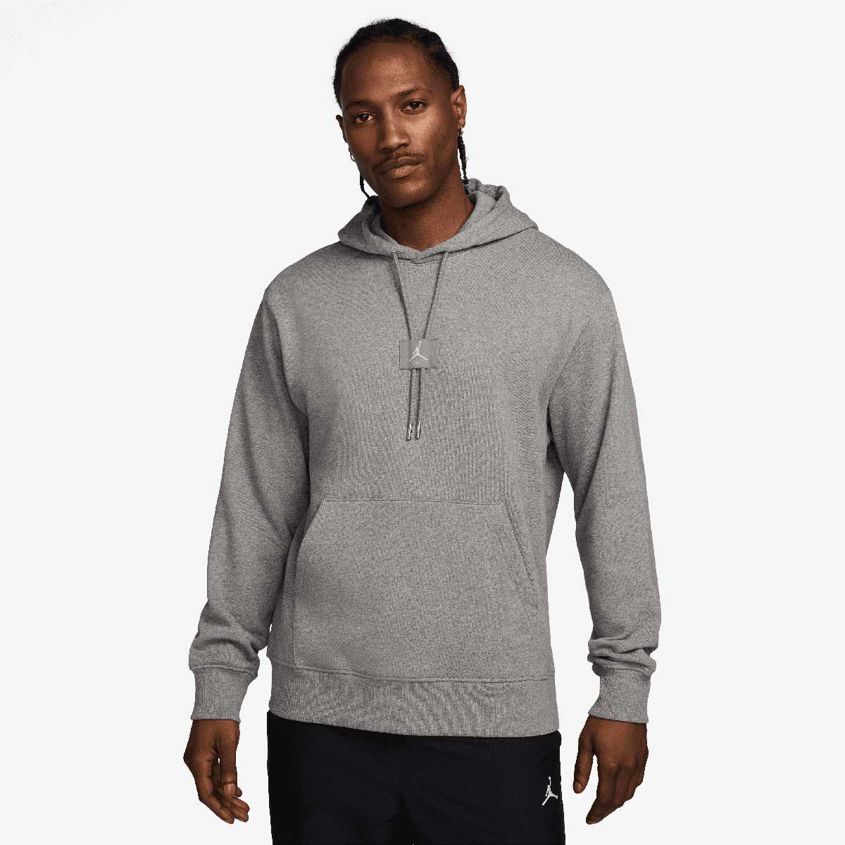 Jordan Flight Fleece Crewneck, Carbon Heather