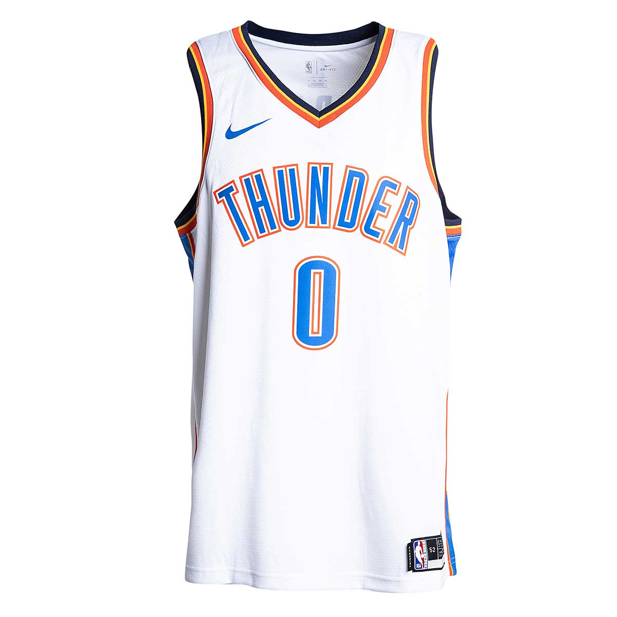 NWT NBA Nike OKC Thunder Russell Westbrook Swingman Jersey AV4955