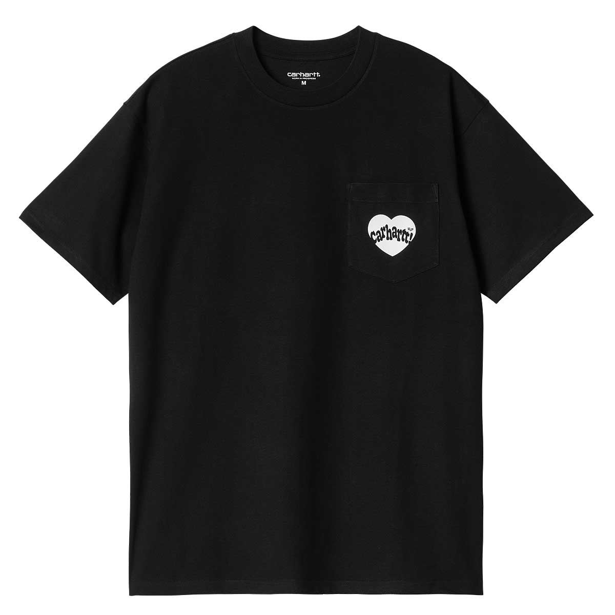 Carhartt Wip S/s Amour Pocket T-shirt, Schwarz/weiß