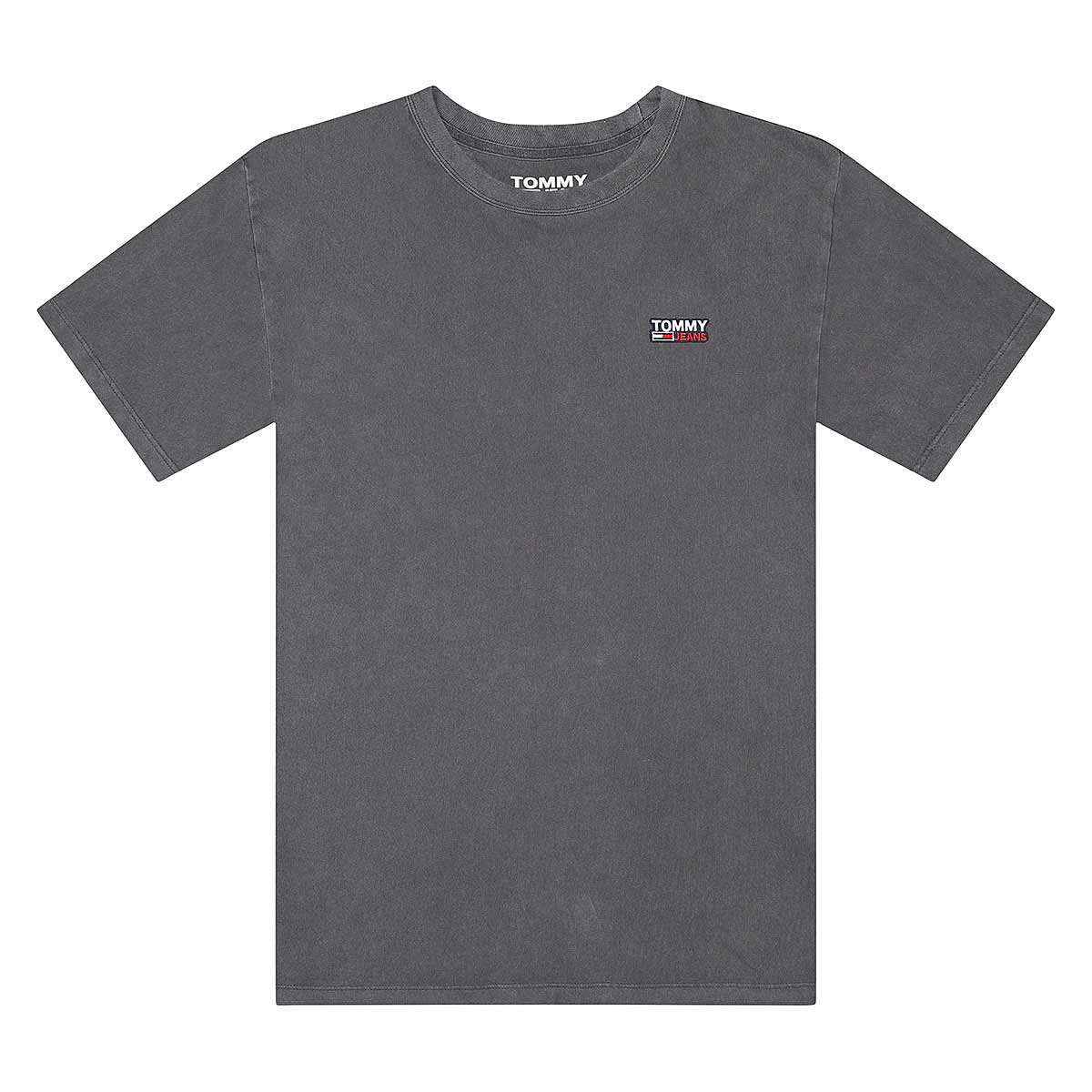 tommy jeans washed logo t shirt