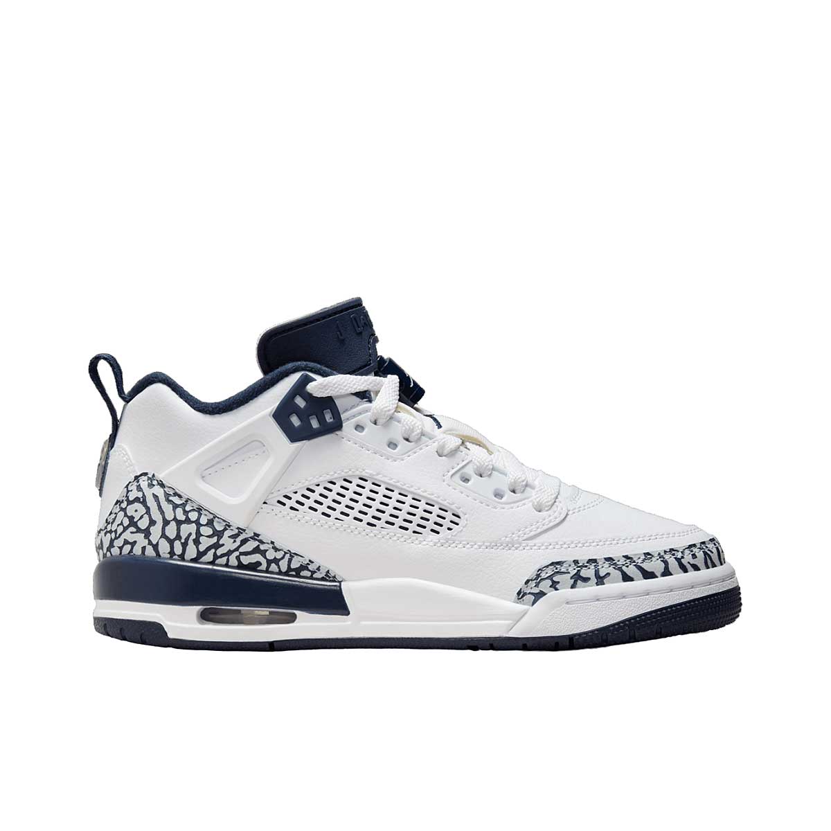 Jordan Jordan Spizike Low Gs, White/obsidian-pure Platinum EU38 UK5 US5,5Y