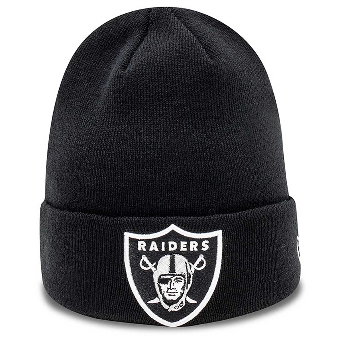 Las Vegas Raiders Black Sport Cuff Beanie Hat