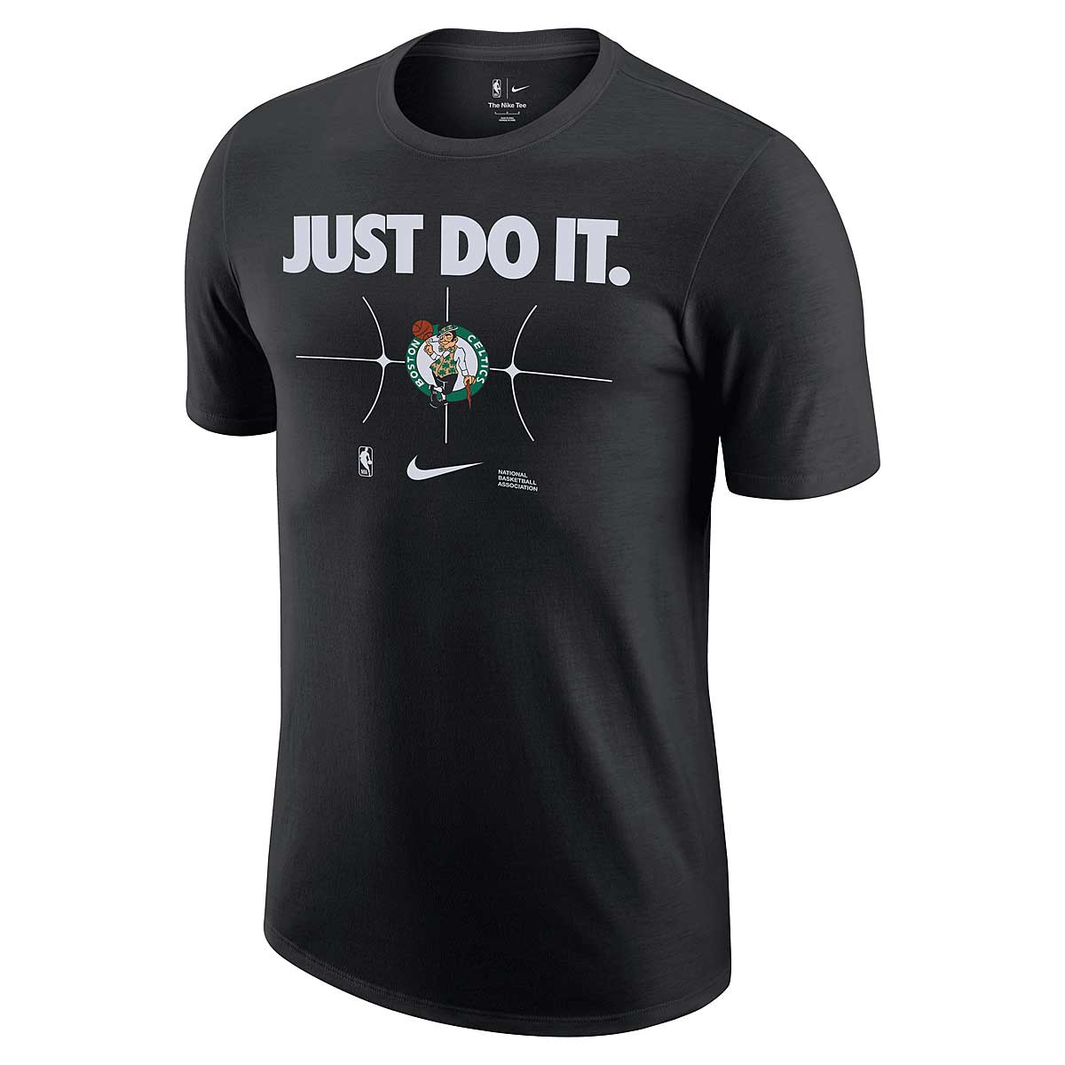 Nike NBA Boston Celtics Essential Just Do It T-shirt, Black M