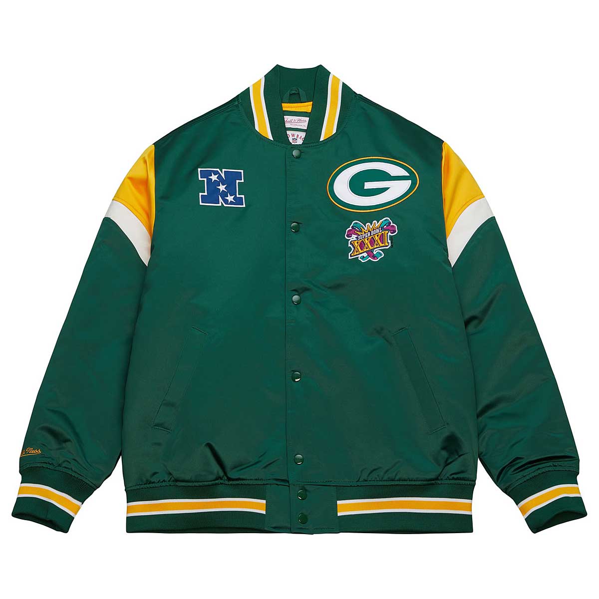 Green Bay Packers Varsity Jacket - NFL Letterman Jacket XL