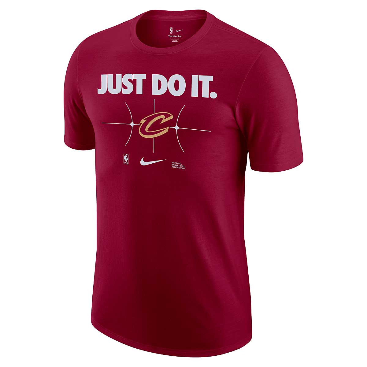 Nike NBA Cleveland Cavaliers Essential Just Do It T-shirt, Team Red L